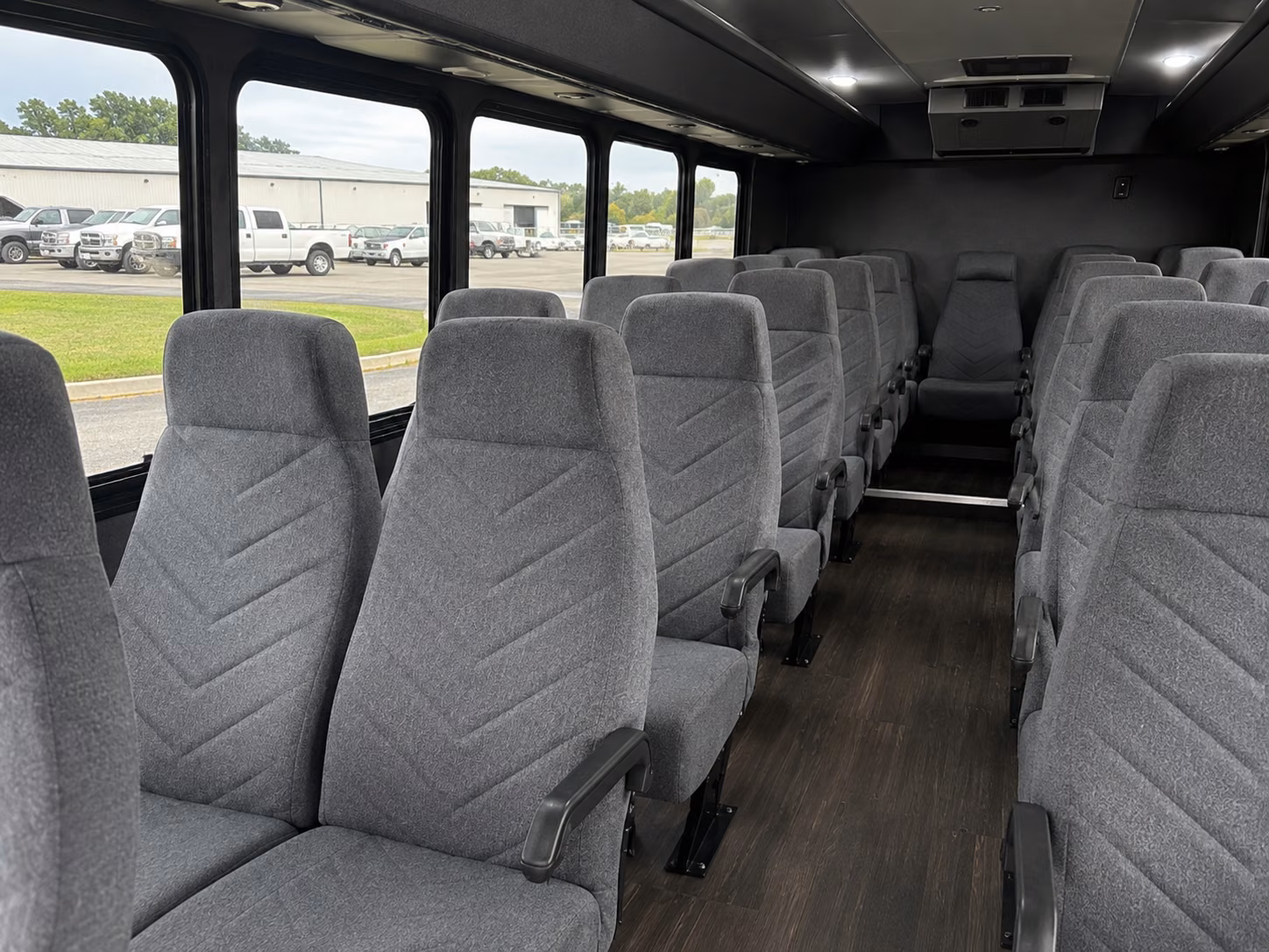 louisville 18 passenger minibus inside