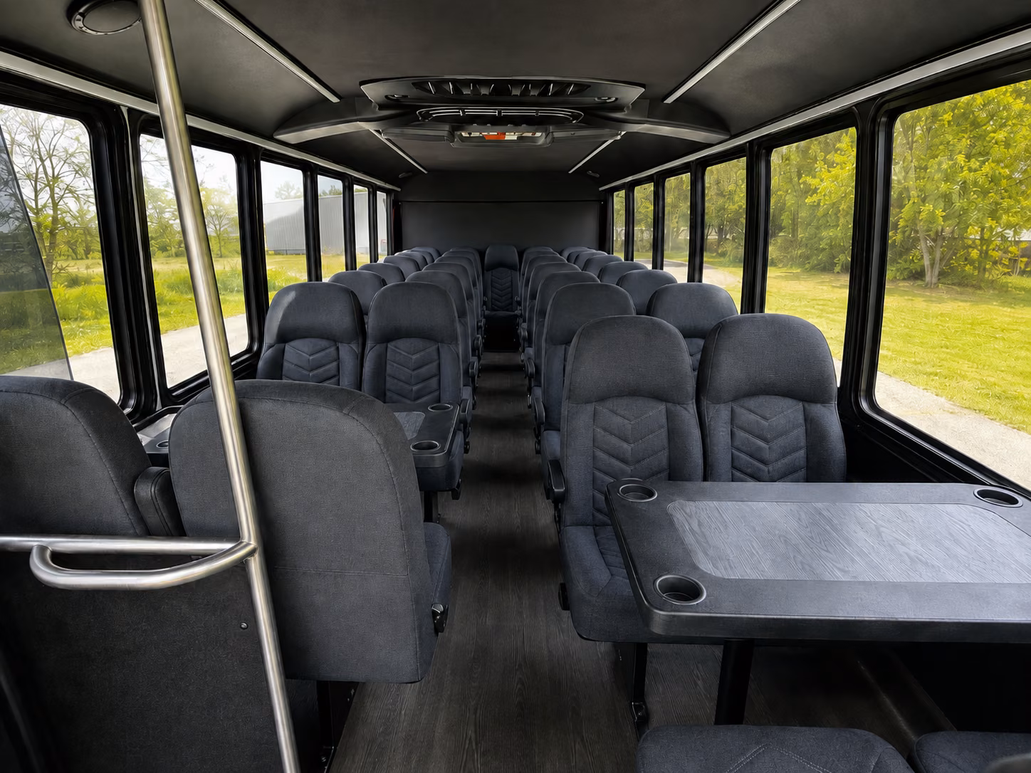 louisville 20 passenger minibus inside