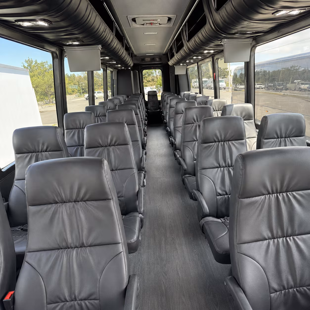louisville 25 passenger minibus inside