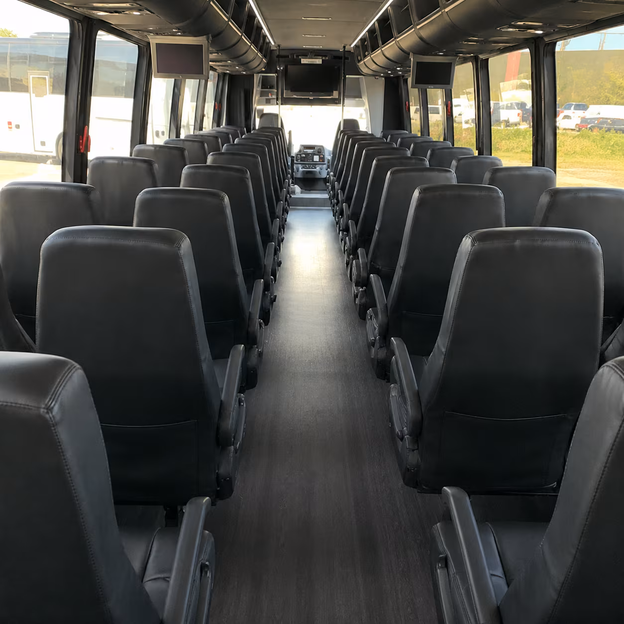 louisville 25 passenger minibus interior
