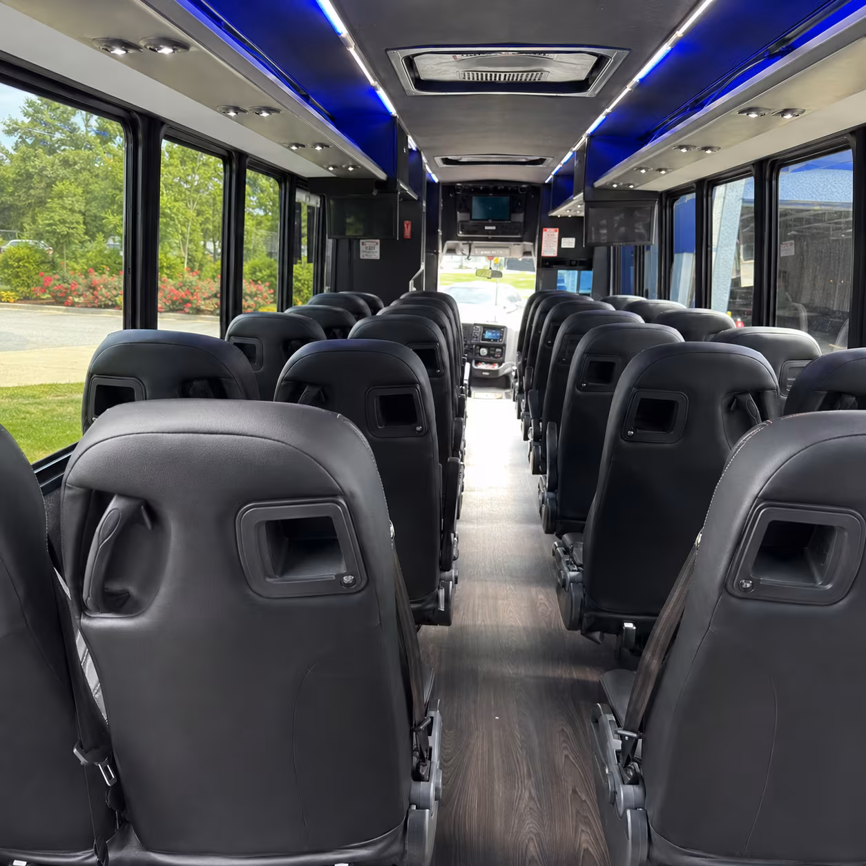 louisville 30 passenger minibus interior