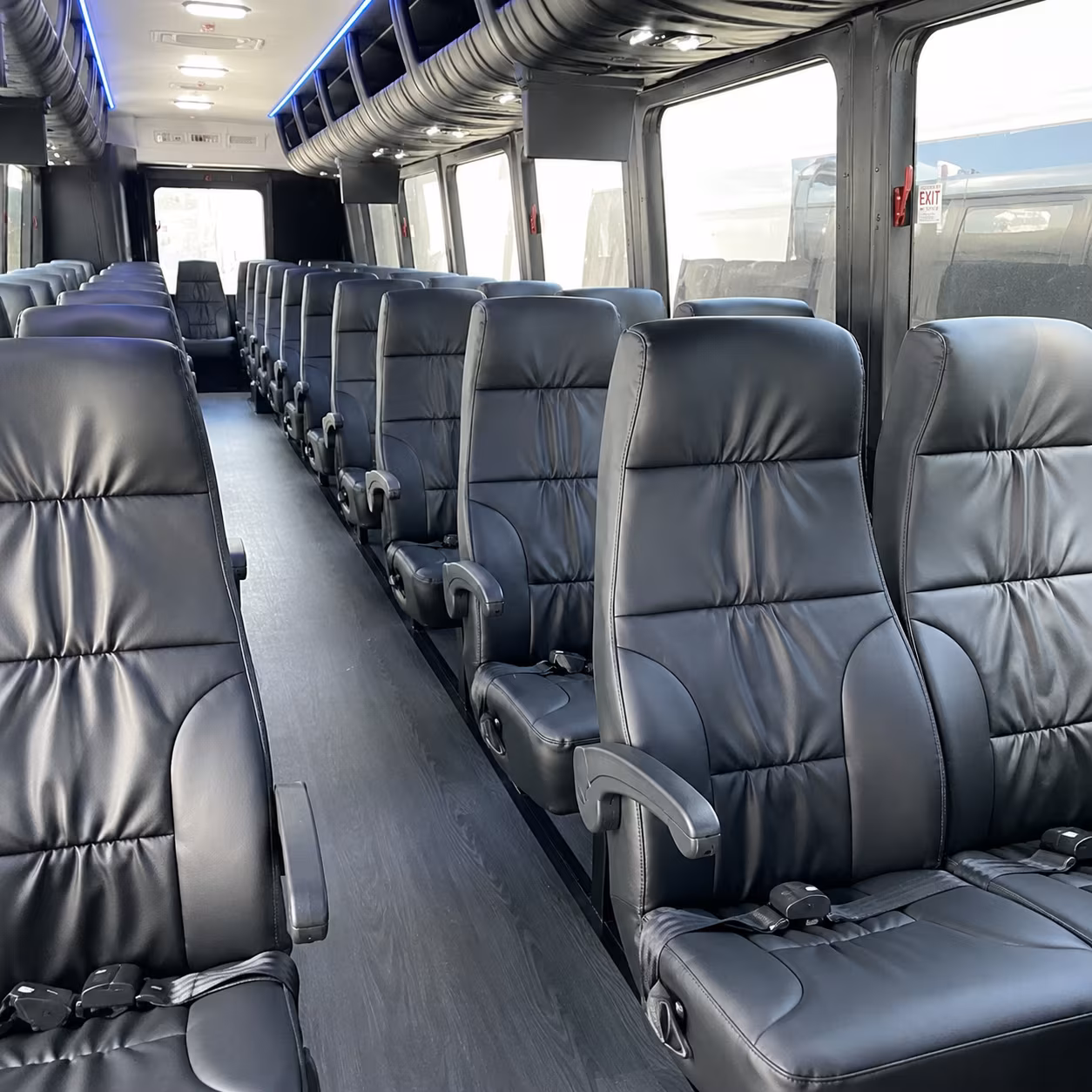 louisville 35 passenger minibus inside