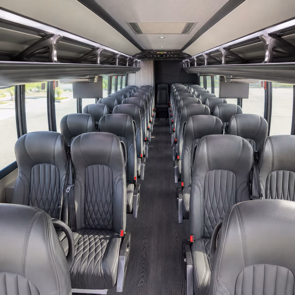 louisville 35 passenger minibus interior