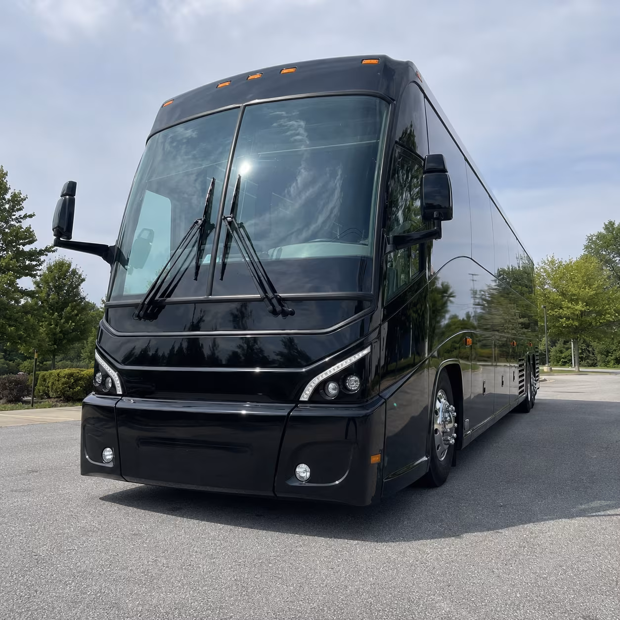 louisville government military charter bus rental