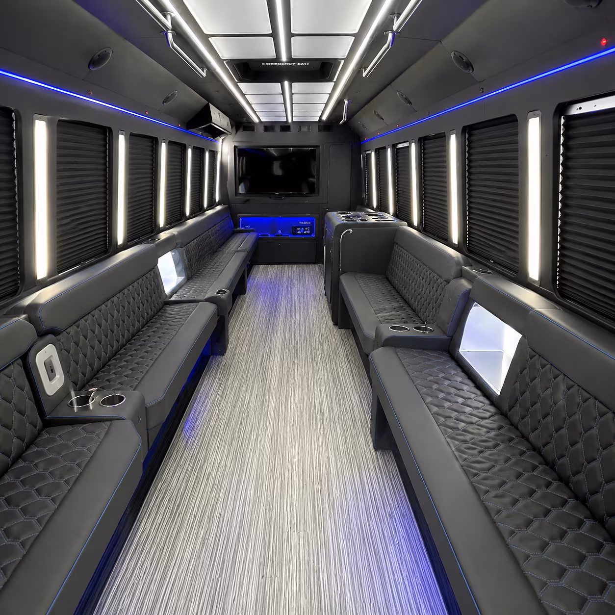 louisville holiday party bus rental