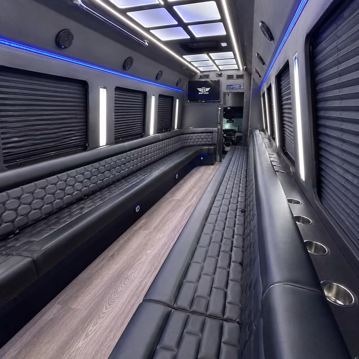 louisville party bus inside