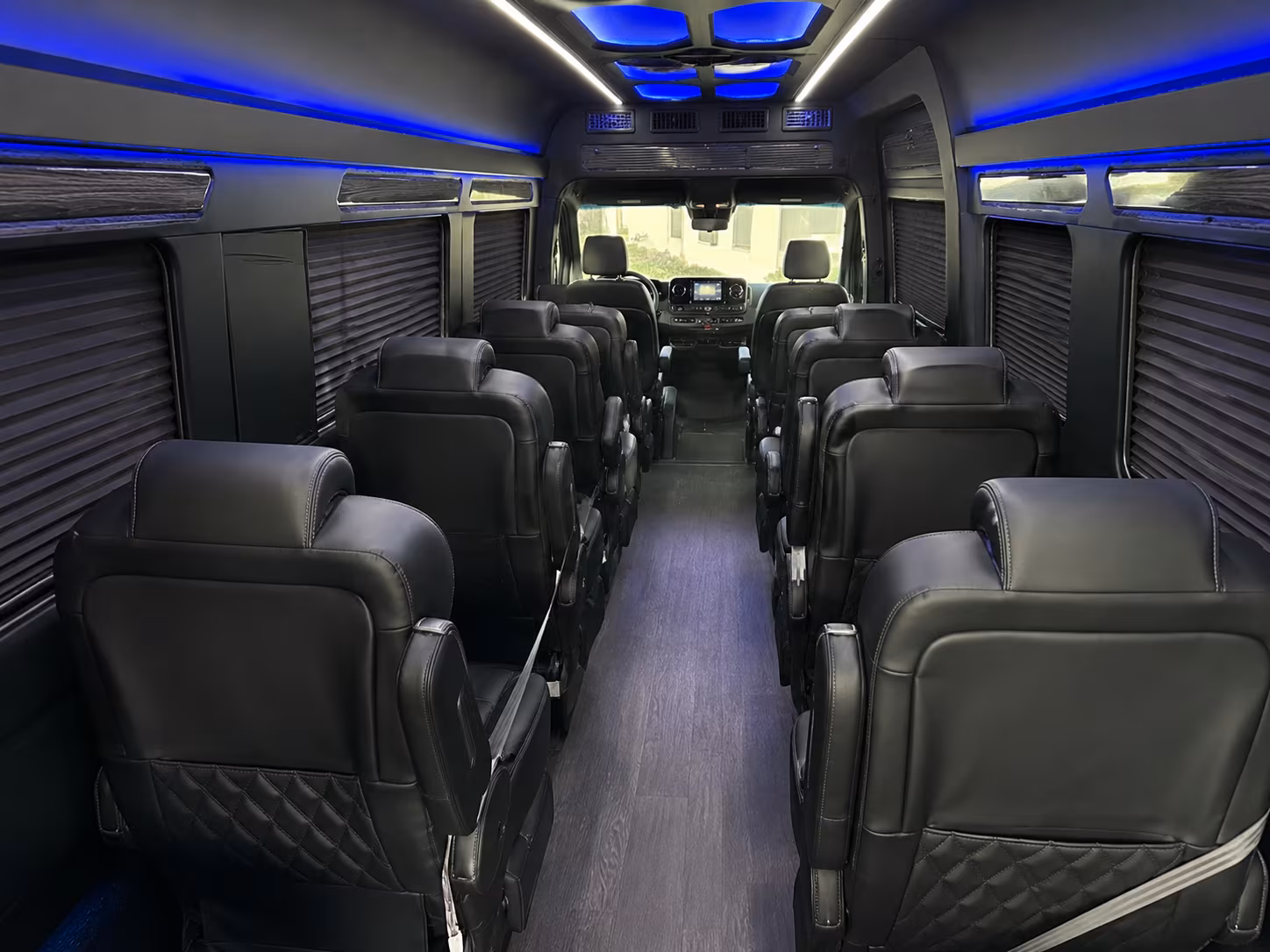 louisville sprinter van with driver inside