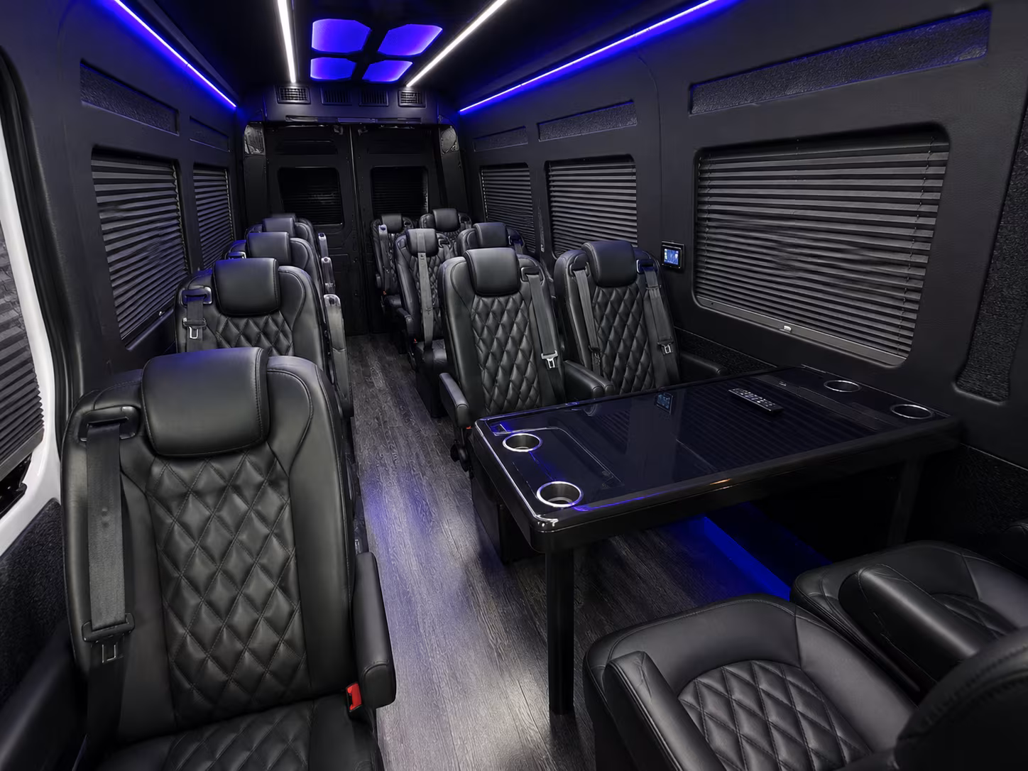 louisville sprinter van with driver interior